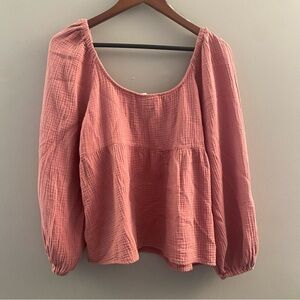 Old Navy Pink Blouse